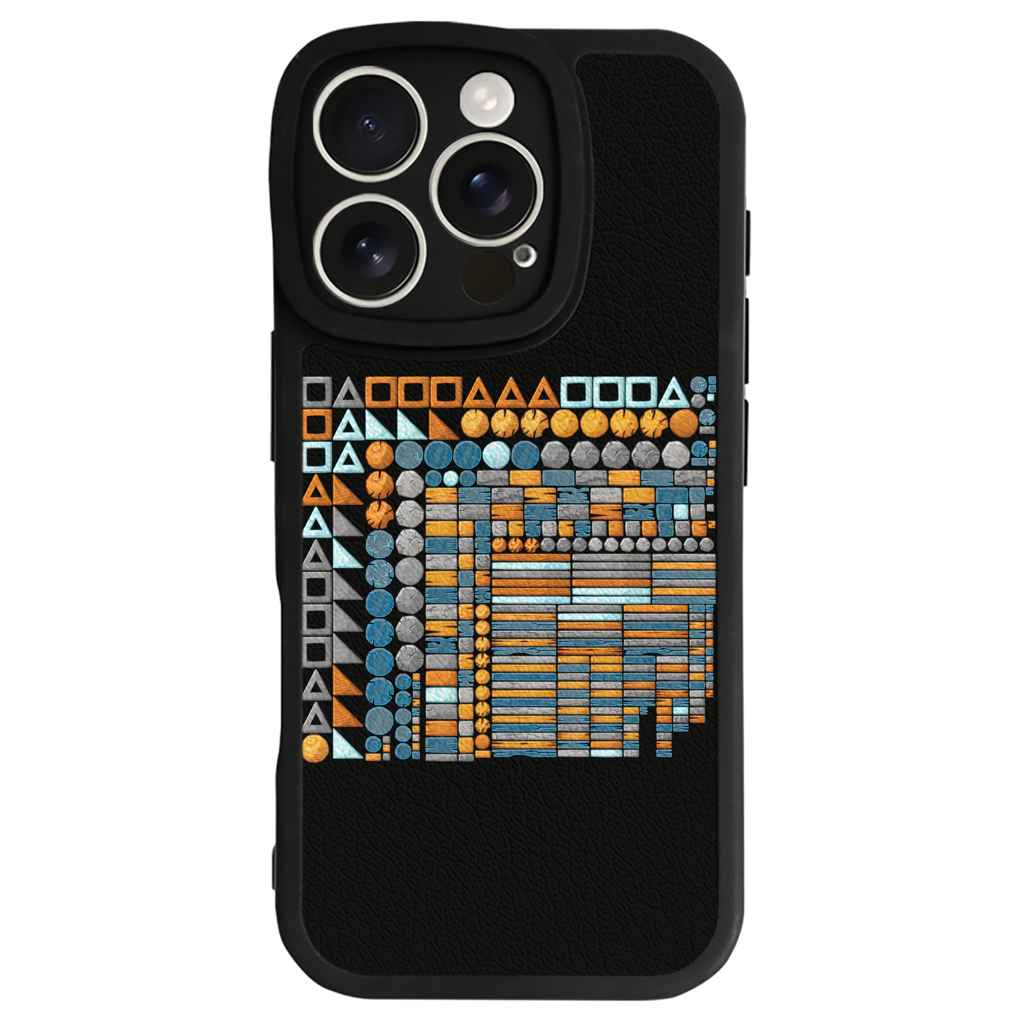 （画像用） Angry Birds アングリーバード 【iPhone 16シリーズ対応】シリコンスマホケース（レザー調） 材質：シリコン